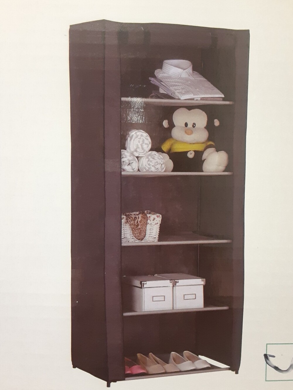 Storage Wardrobe Closet Organizer Shelves NEW